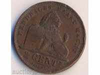 Белгия 2 цента 1911 година