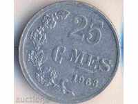 Λουξεμβούργο 1 centimes 1963