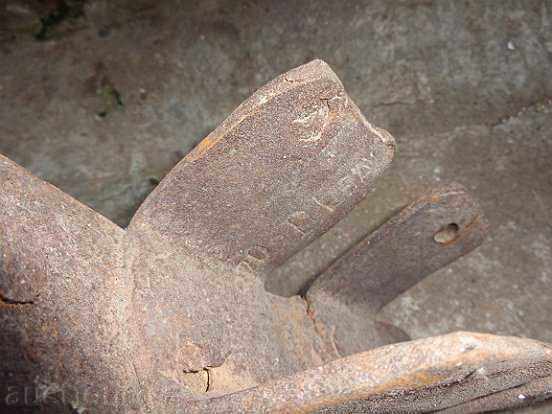 Hand forged wagon brake, wrought iron - 5 Hand forged wagon brake, wrought iron - 5