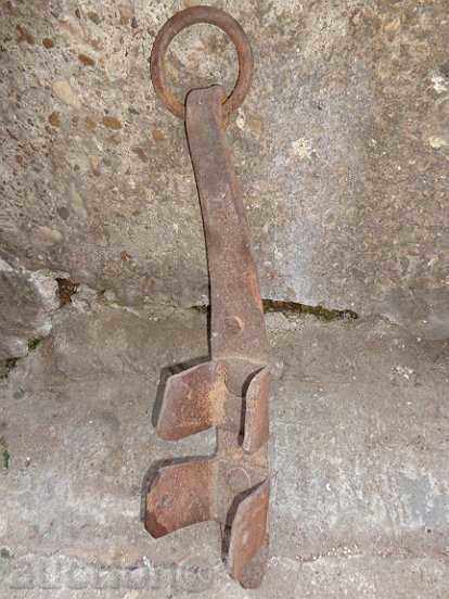 Hand forged wagon brake, wrought iron - 6 Hand forged wagon brake, wrought iron - 6