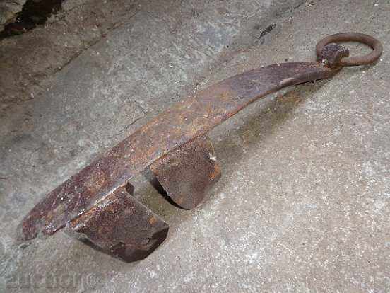 Hand forged wagon brake, wrought iron - 7 Hand forged wagon brake, wrought iron - 7