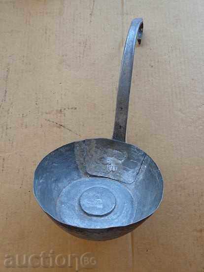 Χαλκός κουτάλα, κονσερβοποιημένα δοχείο, χαλκού Χαλκός κουτάλα, κονσερβοποιημένα δοχείο, χαλκού