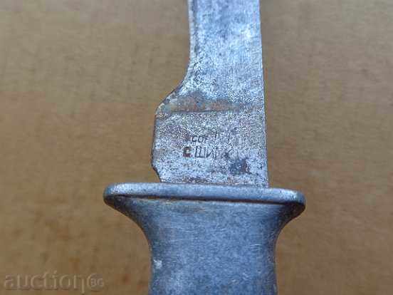 Delivery of Old knife with eagle head and buffalo horn scabbard, dagger Delivery of Old knife with eagle head and buffalo horn scabbard, dagger