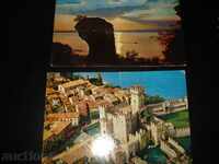 2 OLD UNUSED CARDS FROM SIRMION ITALY 1973