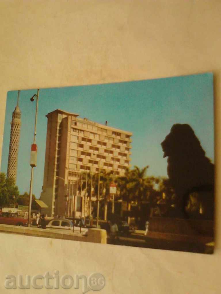Carte poștală Cairo El-burg Hotel Cairo Tower