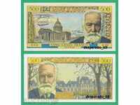 (¯` '• .¸ (reproducere) FRANȚA 500 de franci 1954 UNC¸. •' ´¯)