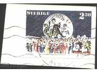 μάρκα Kleymovana Κόμικς Ροκ Συναυλία 1989 από τη Σουηδία