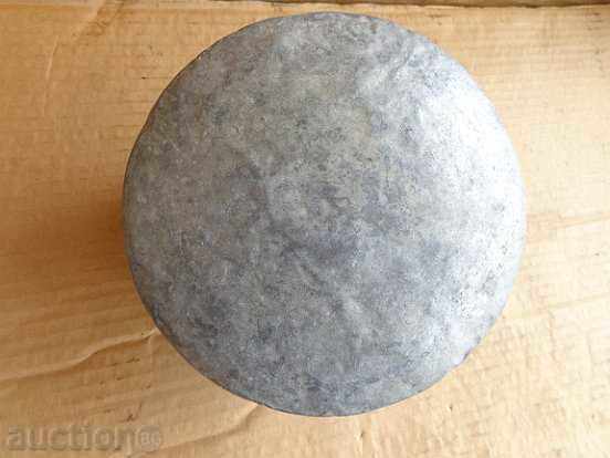 Old copper cauldron, copper, cauldron, forged vessel - 5