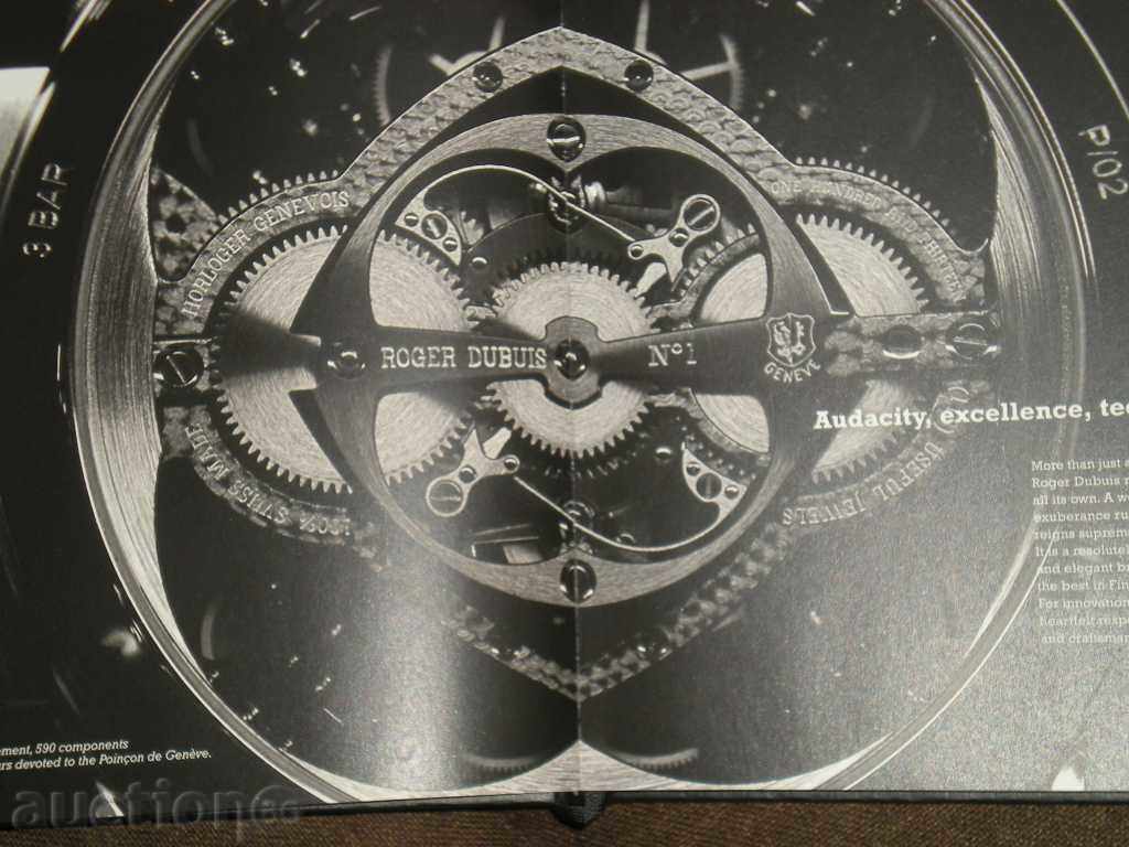 Auction Selling catalog 2013-2014 on "ROGER DUBUIS" Rare !!! Auction Selling catalog 2013-2014 on "ROGER DUBUIS" Rare !!!