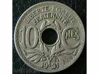 10 centimeters 1931, France
