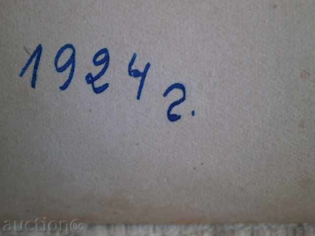 Auction Old picture, 1924 Auction Old picture, 1924