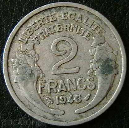 2 φράγκα το 1946, η Γαλλία