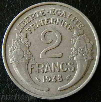 2 francs 1948, France