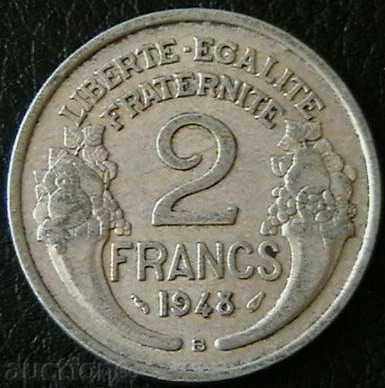 2 franci În 1948, Franța