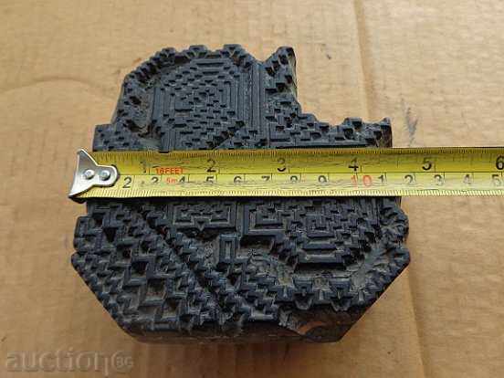 A wooden seal prints the wooden prosphora - 5 A wooden seal prints the wooden prosphora - 5