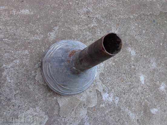 An old tin fuel funnel - 5 An old tin fuel funnel - 5