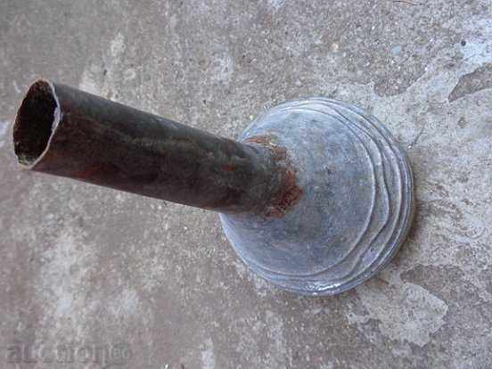 An old tin fuel funnel - 6 An old tin fuel funnel - 6