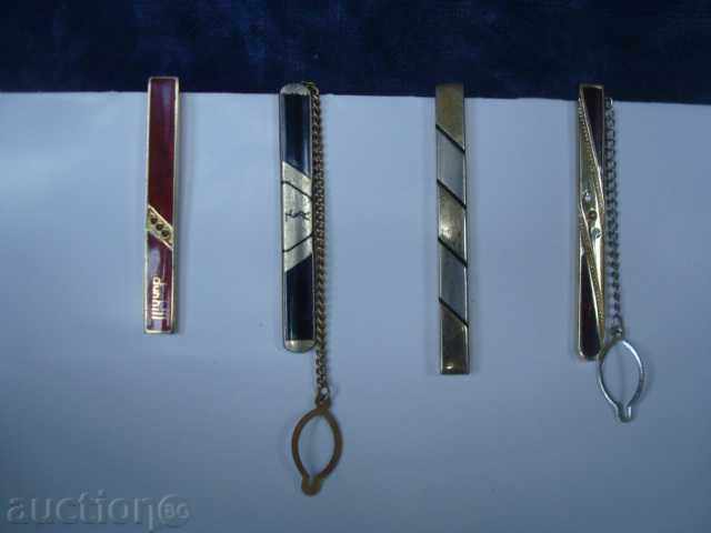 Tie pins: Yves Saint Laurent, Dunhill, etc.