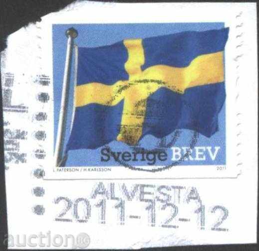 Kleymovana marca Flag Flag 2011 de către Suedia