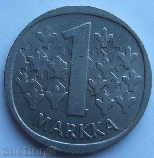 Finland 1 mark 1975