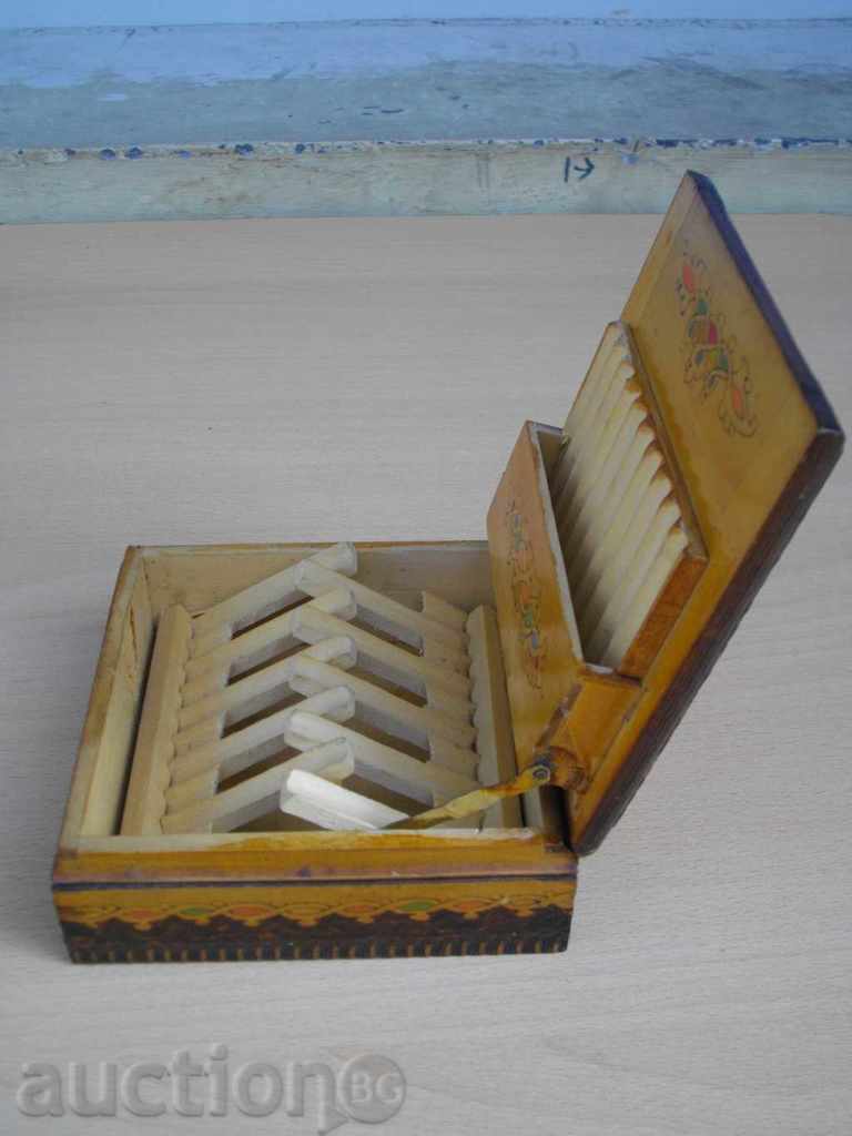 Cigarette box pyrographic - 5 Cigarette box pyrographic - 5