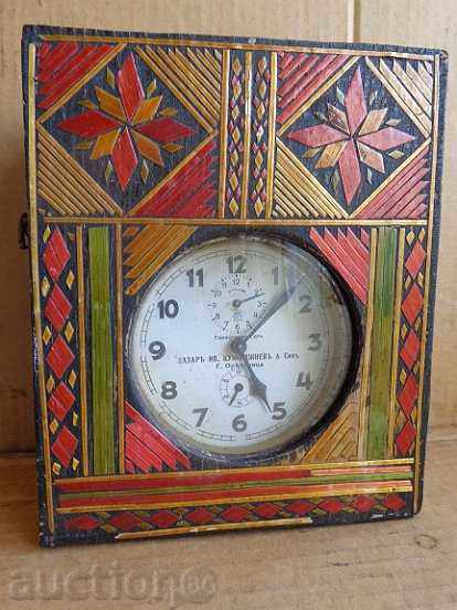 Old wooden box for clock alarm clock - 6 Old wooden box for clock alarm clock - 6