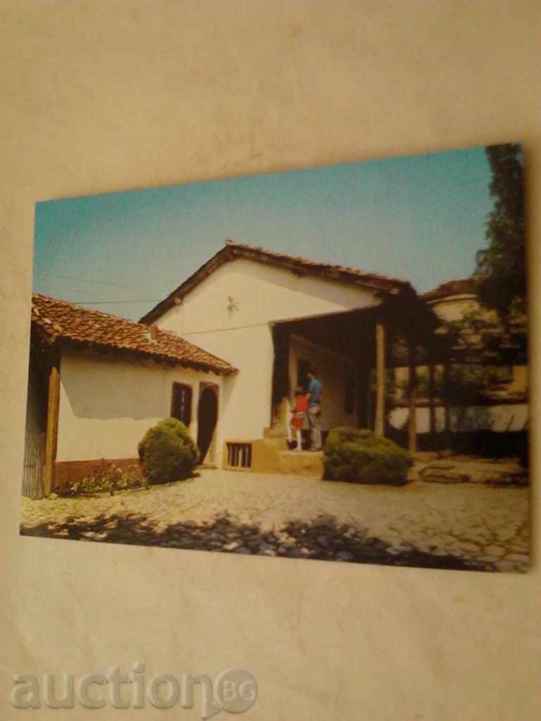 Postcard Karlovo The native house of Vasil Levski 1974