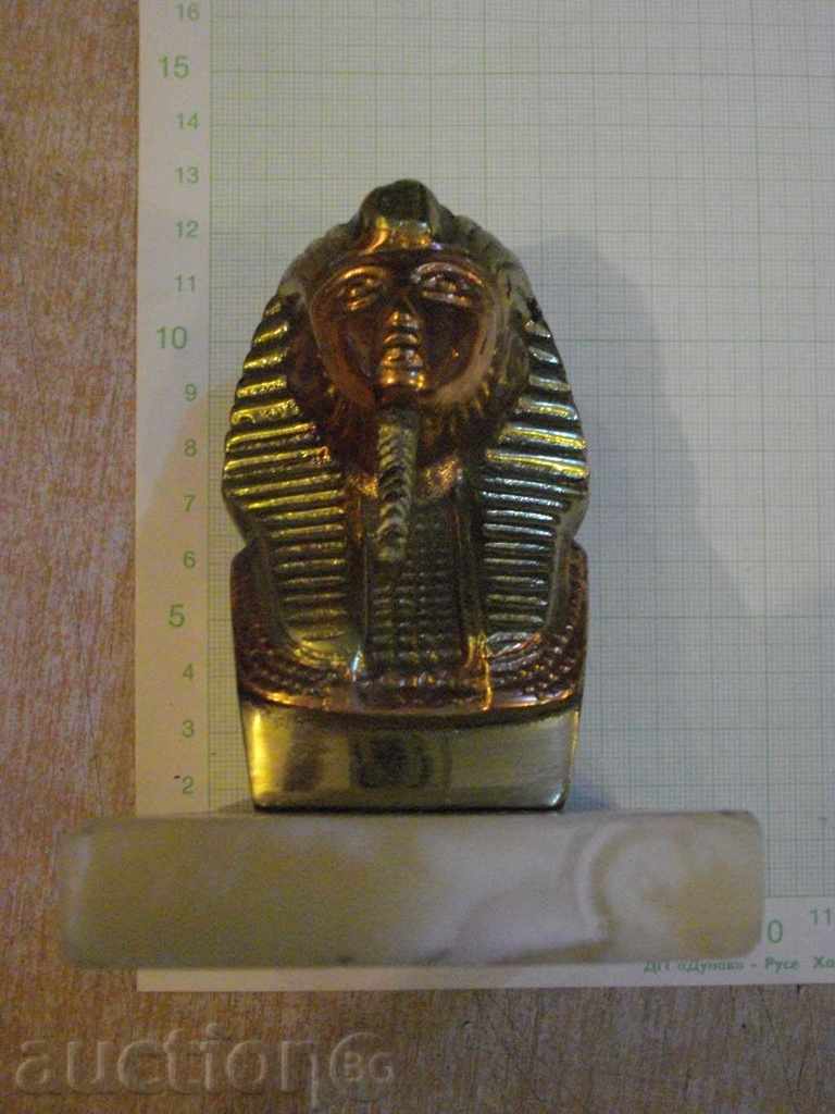 Pharaoh's head of bronze - 7 Pharaoh's head of bronze - 7