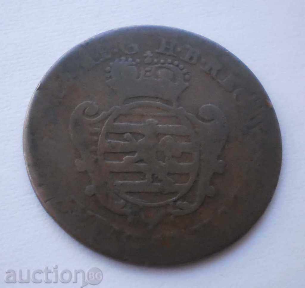 Luxembourg Liar 1759 Rare Coin