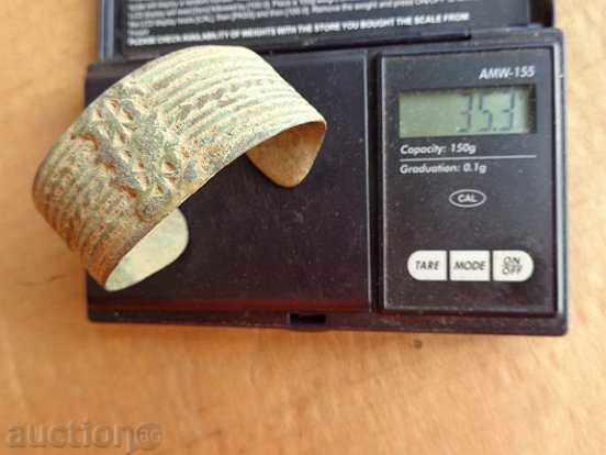 Renaissance bronze bracelet, jewel, jewel - 7 Renaissance bronze bracelet, jewel, jewel - 7