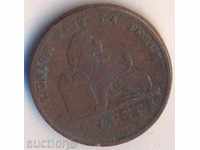 Βέλγιο 2 centimes 1875