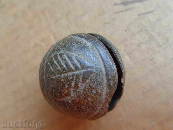 Bronze bell for horse, bell, bell, nut - 7