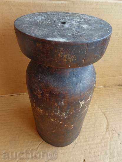 Old wood chiller, mortar, wooden, kettle, cork - 5 Old wood chiller, mortar, wooden, kettle, cork - 5