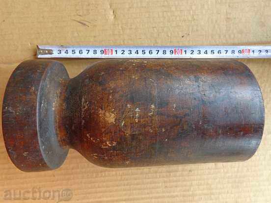 Old wood chiller, mortar, wooden, kettle, cork - 7 Old wood chiller, mortar, wooden, kettle, cork - 7