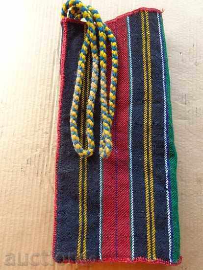 Antique υφαντά Koledarian τσάντα πουγκί - 7