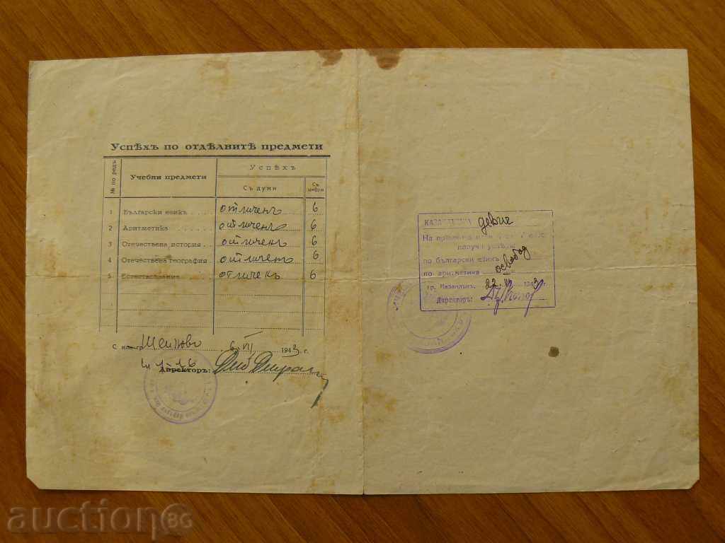 Testimony-1943 with price 5.00 BGN | € 2.56 Testimony-1943 with price 5.00 BGN | € 2.56