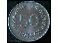 50 центаво 1985, Еквадор