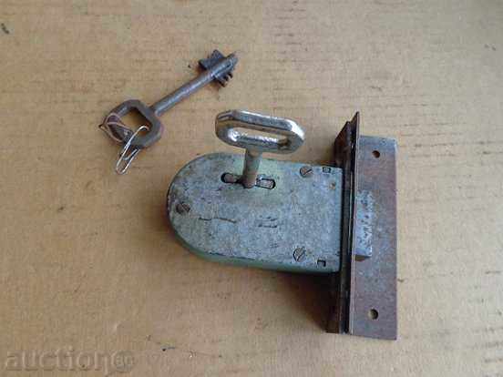 Κλείδωμα για την ασφαλή τύπου κλειδαριά ασφαλείας, κλειδαριά με ένα κλειδί σύρτη