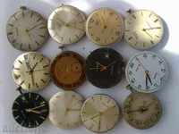 12 pieces of clocks