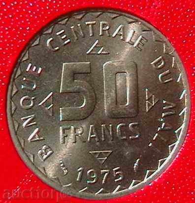 50 CHF 1975. FAO, Mali