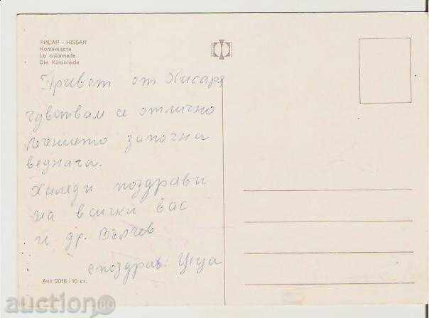 Map Bulgaria Hissarya Colonnade 1 * with price 0.60 BGN | € 0.31 Map Bulgaria Hissarya Colonnade 1 * with price 0.60 BGN | € 0.31