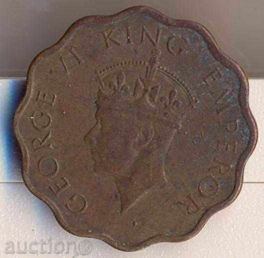 British India 1 year 1944 with price 2.35 BGN | € 1.20