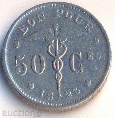 Βέλγιο 50 sentimes 1923