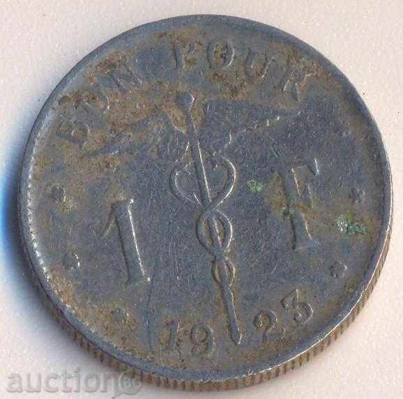 Belgium 1 franc 1923