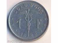Belgia 1 Franc 1929