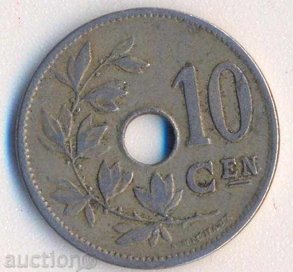 Βέλγιο 10 sentimes 1904