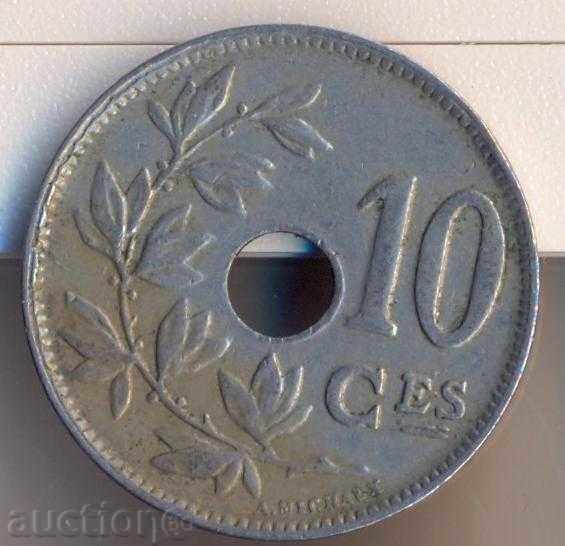 Belgia 10 sentimes 1923