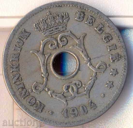 Belgium 10 centimes 1904 year with price 1.00 BGN | € 0.51