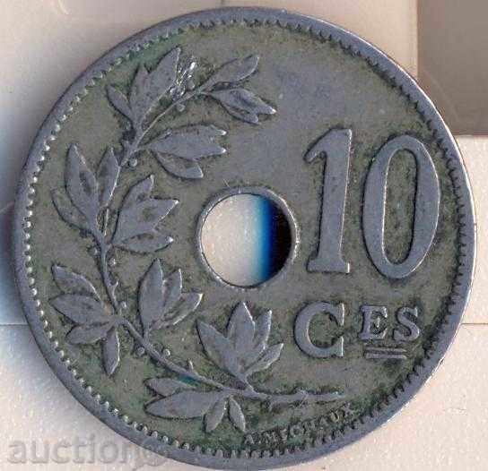 Βέλγιο 10 sentimes 1902