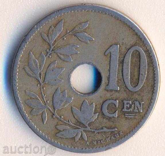 Belgia 10 sentimes 1904